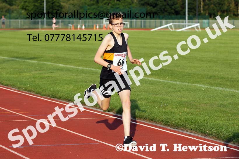 BMC 1500 metres, BMC, Chester le Street, July 19th. Photo: David T. Hewitson/Sports for All Pics